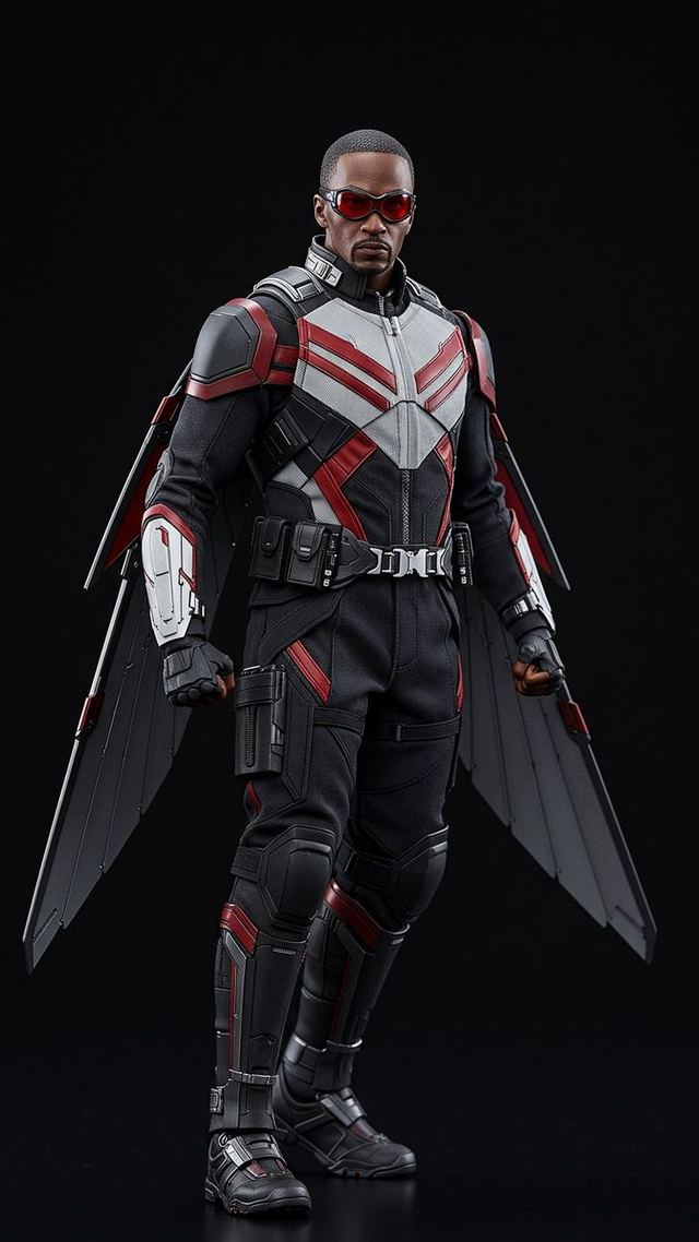 Falcon (Samuel Thomas Wilson) — Marvel hero character art