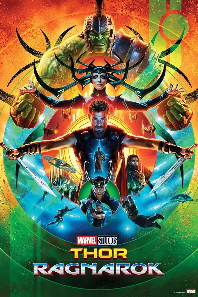 Thor: Ragnarok (2017) poster — Marvel movie