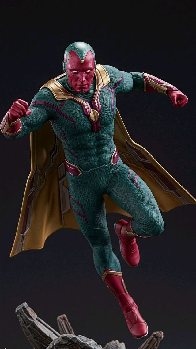 Vision (Vision) — Marvel hero character art